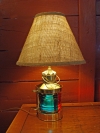 Brass Port & Starboard Bow Light Table Lamp (new)
