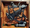 WWII US Navy David White & Co. Sextant