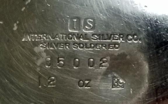海軍スプーン(米)　INTERNATIONAL SILVER CO I.S.Co. International Silver Company China Silverplate Set