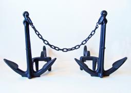 Anchor Fireplace Andirons