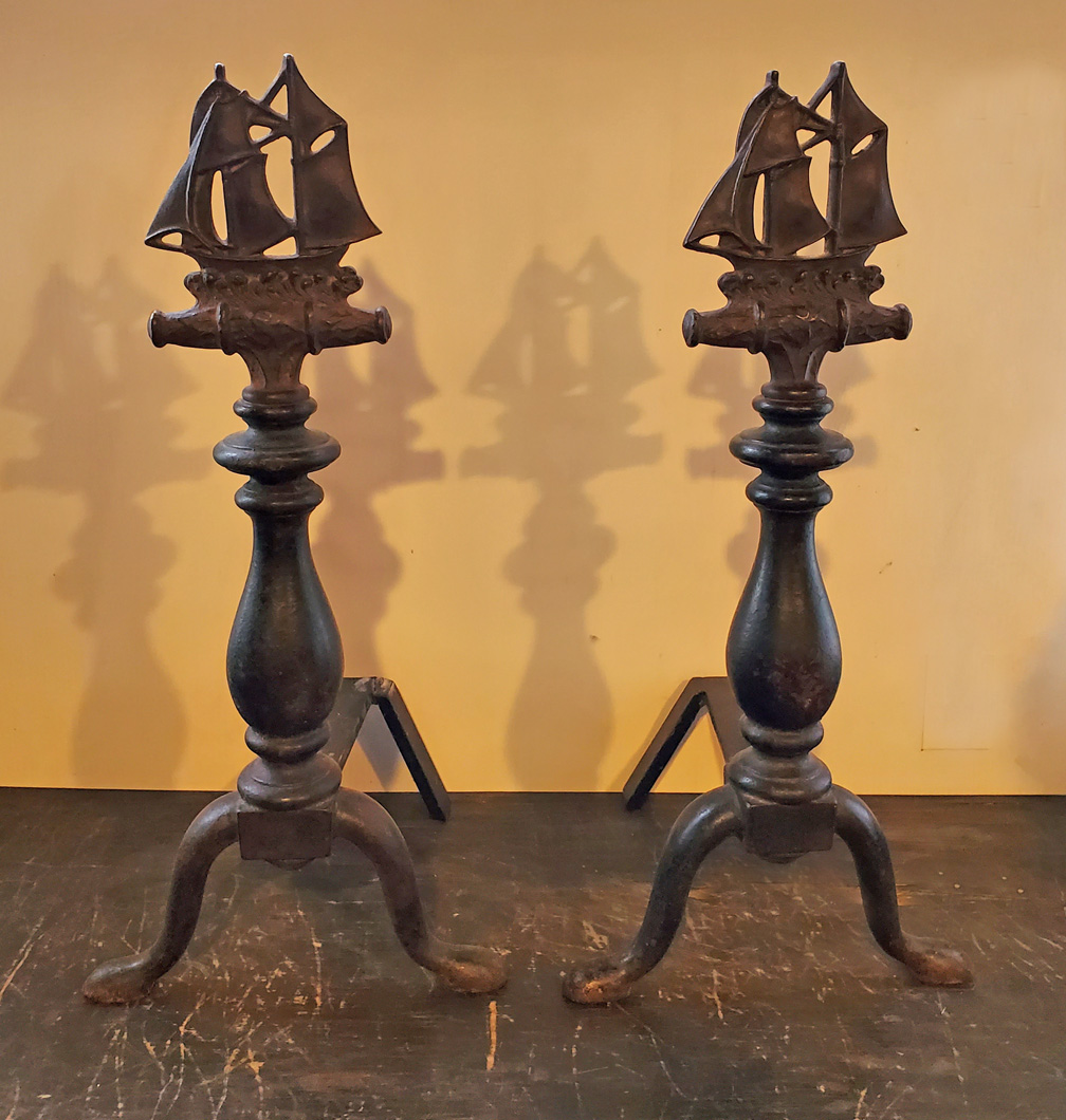 A Pair of Arts and Crafts Bradley and Hubbard Candelabra A Pair of Arts and Crafts Bradley and Hubbard Candelabra