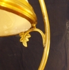 Antique Brass Ship's Salon Hanging Lantern