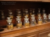 antique, 19th century, maritime, apothecary, cabinet, bottles, jars, glass, pharmacy, schooner, bark