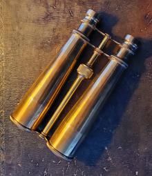 Brass Telescope Military Field Binoculars