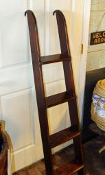 Classic Boat Mahogany Boarding Ladder