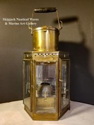 Brass Bulkhead Mountable Cabin-Wardroom Lantern
