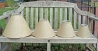 12 Inch Burlap-Covered Lamp Shade