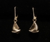"Sloop" sterling silver sailboat earrings from the Barbara Vincent Collection