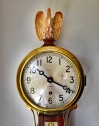Rare 3/4 Time Only 1940s Vintage Willard Banjo Clock Made by the Chelsea Clock Company