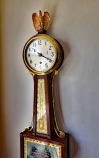 Rare 3/4 Time Only 1940s Vintage Willard Banjo Clock Made by the Chelsea Clock Company