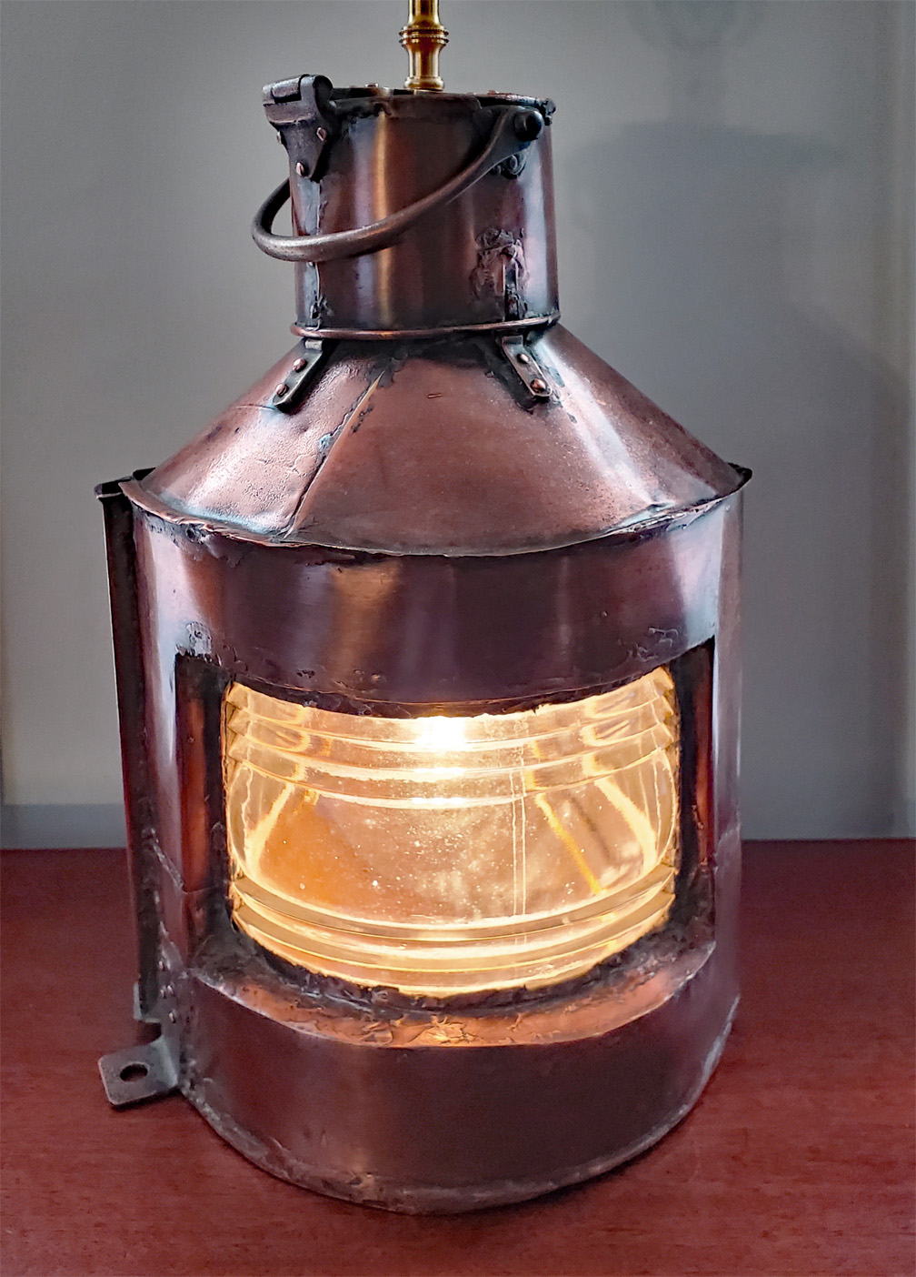 National Marine Co Lantern Table Lamp *: Skipjack Nautical Wares
