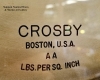 Crosby, steam gauge, ship, maritime, Boston, authentic