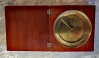19th Century Brass Explorer's Compass in Mahogany Box