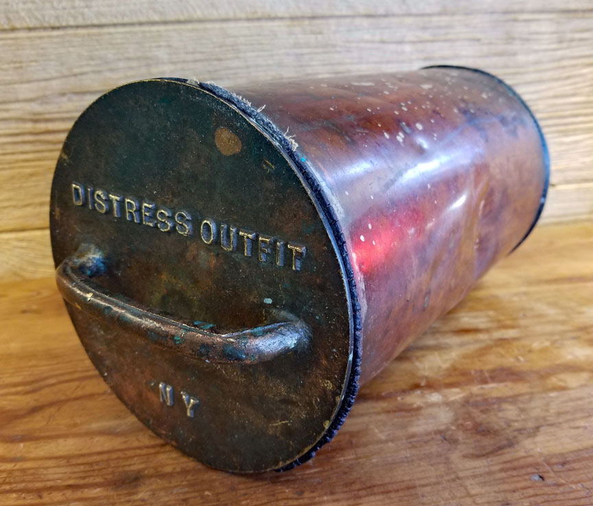 WWI Lifeboat Flare Canister: Skipjack Nautical Wares