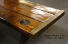 WWII, Liberty Ship, hatch cover, coffee table, nautical furniture