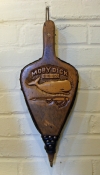 Folk-carved Wood Bellows- Moby Dick