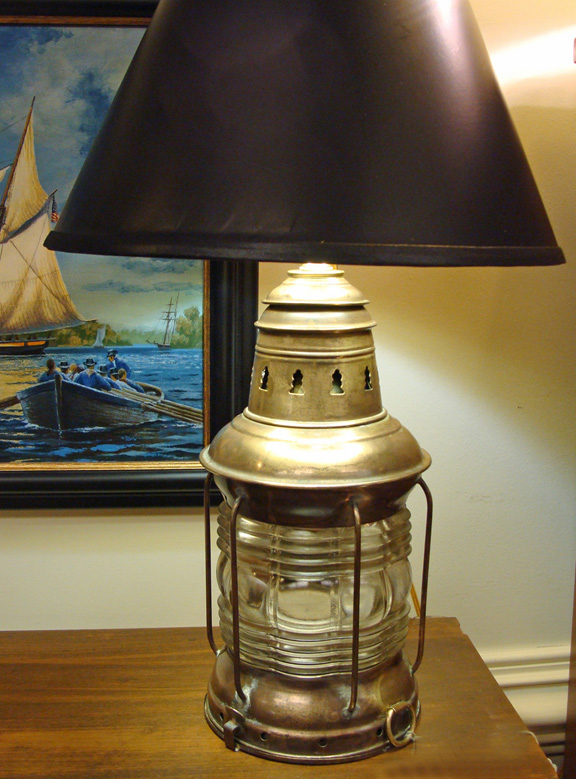 National Marine Co Lantern Table Lamp *: Skipjack Nautical Wares