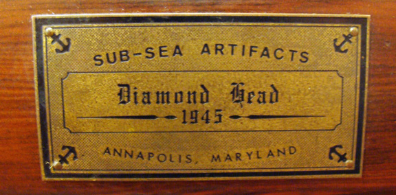Handcrafted Nautical Bar With Victory Ship Hatch Cover Top