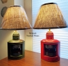 Antique Port & Starboard Nautical Table Lamps