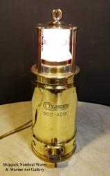 Brass Oldham Royal Navy Engine Room Light