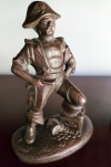 Antique Cast Iron Pirate Bookends