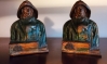 Gloucester Fisherman Bookends- Pompeian Bronze Works