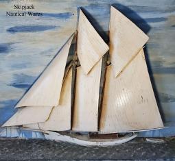 19th Century Schooner Diorama