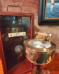 Sestrel  Hand-held Magnetic Bearing Compass With Mahogany Case