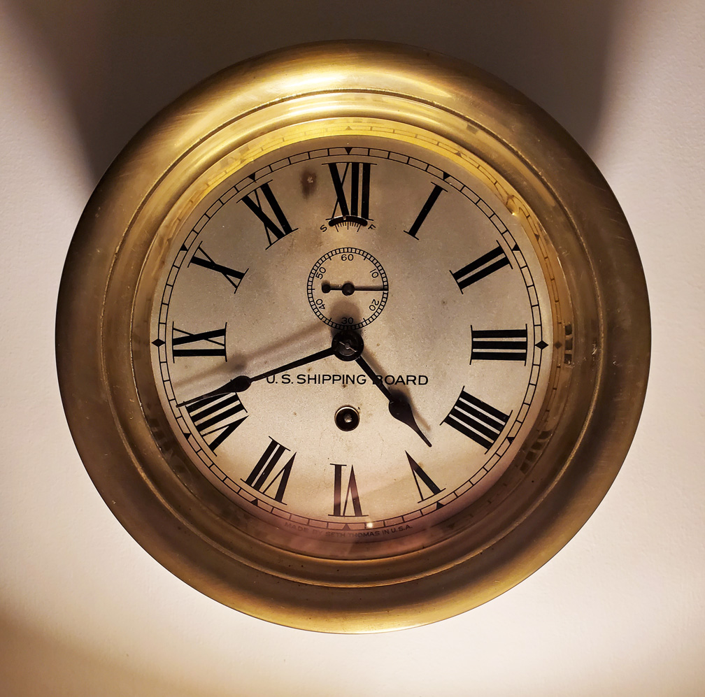 Seth Thomas U.S. Shipping Board Clock- Maritime Clocks