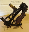 19th century, brass, sextant, Jos. A Roper, Optician, St. Johns, Newfoundland, English made, marine instrument, antique