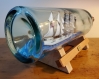 Ship-in-a-Bottle: Jack-ass Barque 'OLYMPIC' Off Boon Rock Lighthouse By Jim Goodwin