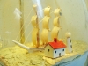 Ship-in-a-Bottle-Diorama Table Lamp