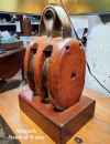 Authentic Ship's Block Re-purposed Nautical Table Lamp