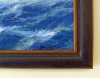 Painting of the Side-wheeler SteamShip COMMONWEALTH frame closeup view