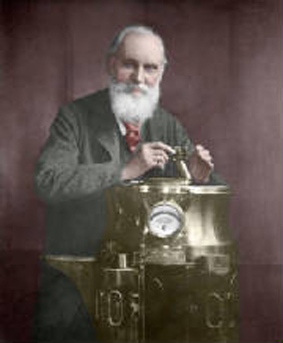 Binnacle with compass Lord Kelvin
