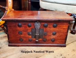 17th Century Spanish Hardwood Chest