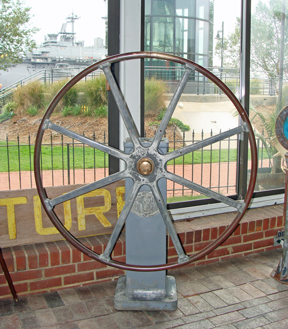 U.S. Navy Steering Station Manufactured by Sperry 45" diam