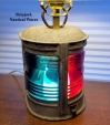 Combination Port & Starboard Nautical Table Lamp