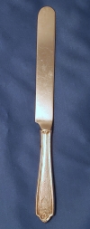 RARE -- U.S. Coast Guard Wardroom flatware -- luncheon knife rounded (antique)