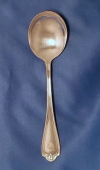 RARE -- U.S. Coast Guard Wardroom flatware -- round soup spoon (antique)
